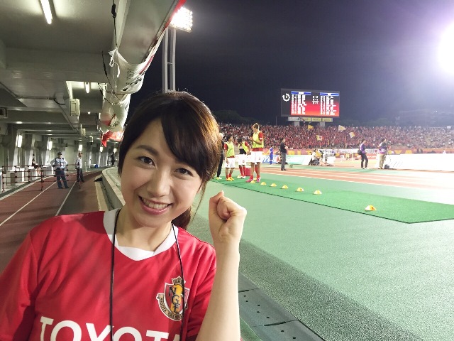 名古屋グランパスが新スタジアム 上山真未 オフィシャルブログ 東海テレビ