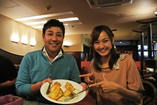 岡田アナ＆浦口☆