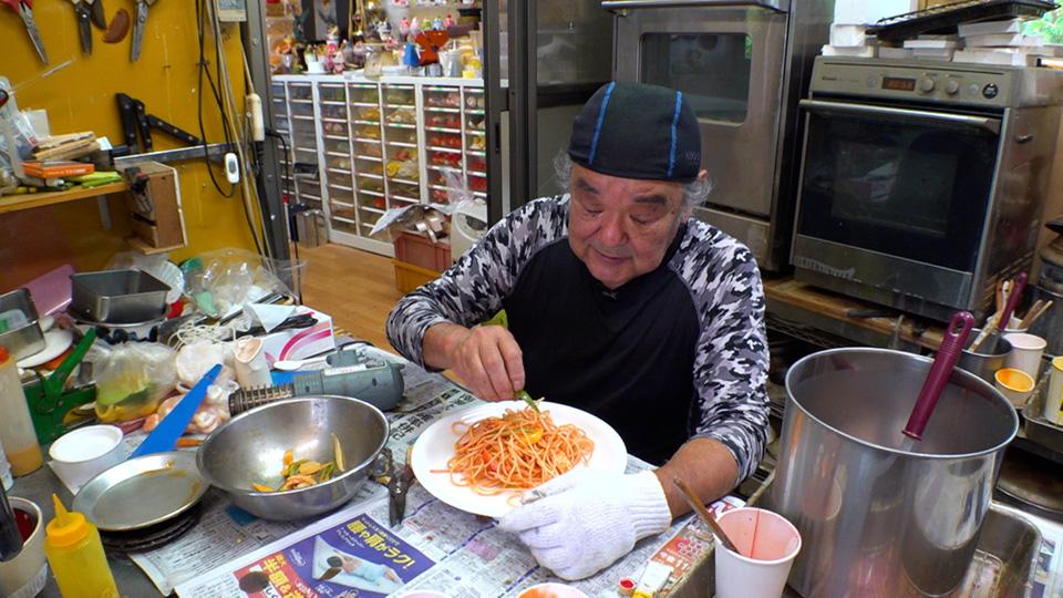 井ノ原さん好物、ナポリタンの食品サンプル作り