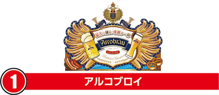 ①アルコブロイ